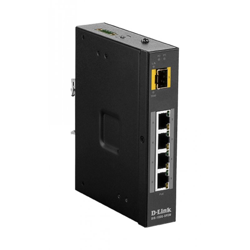 5 PORT UNMANAGED SWITCH WITH 4X10/100/1000BASET(X) PORTS