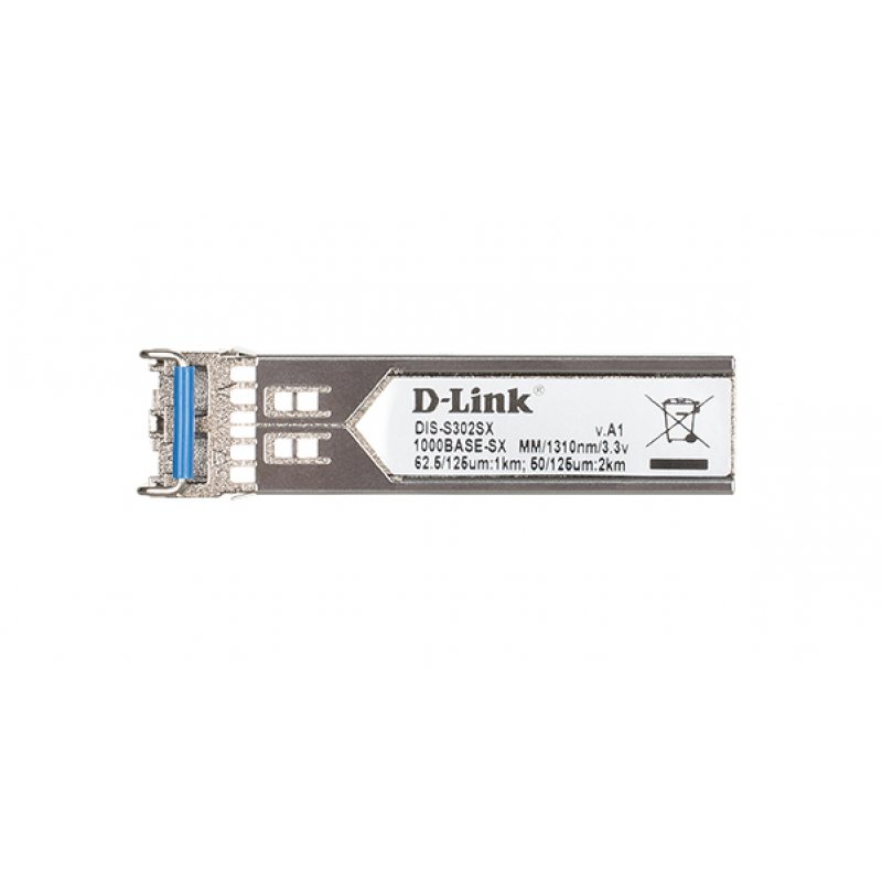 D-Link DIS‑S302SX network transceiver module Fiber optic 1000 Mbit/s mini-GBIC