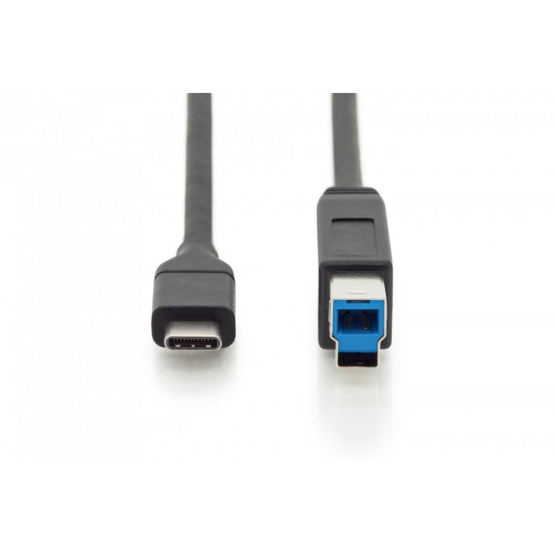 ASSMANN compatible Câble de raccordement USB 3.0, USB-C - USB-B, 1,8 m