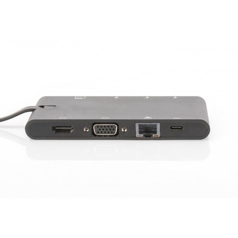 DIGITUS Docking Station universelle, USB-C, 9 ports