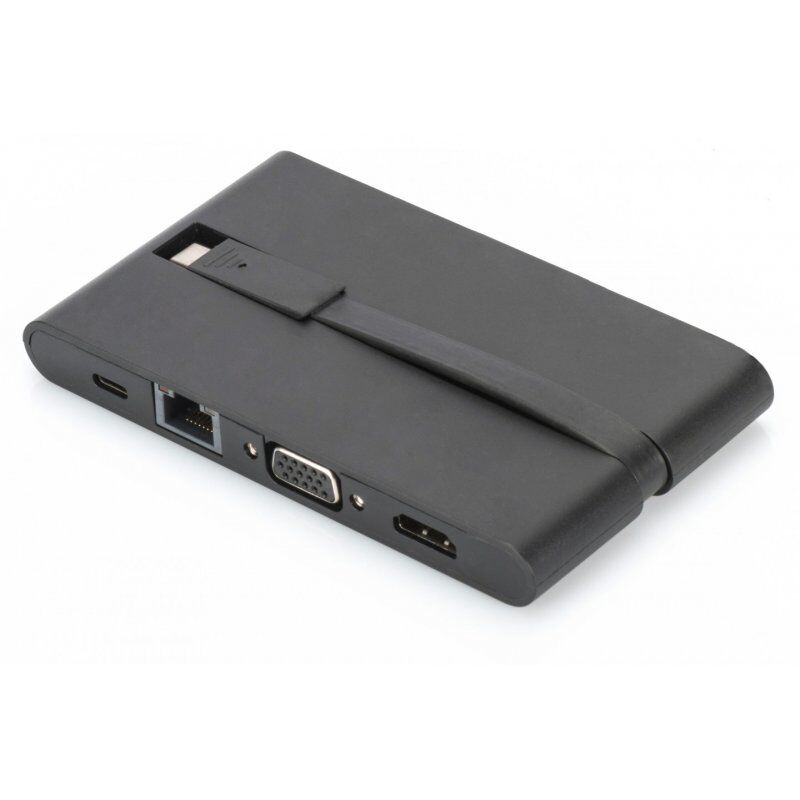 Digitus Universal Travel Docking Station, USB Type-C™