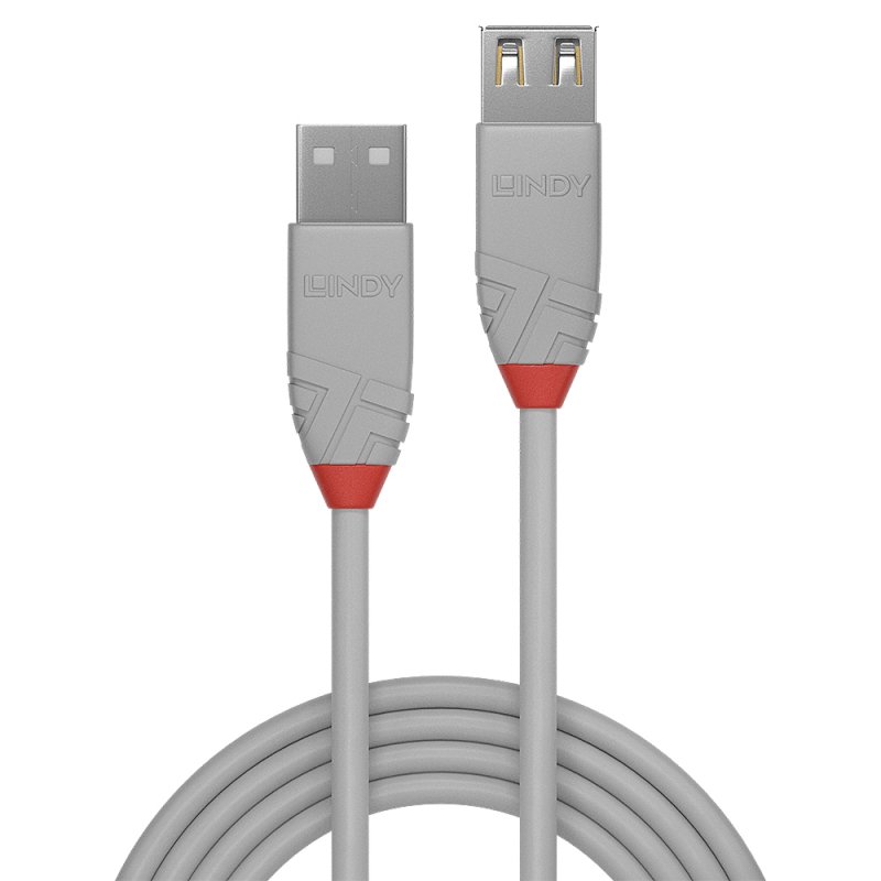 LINDY compatible 0.5m USB 2.0 Type A Ext. Cable