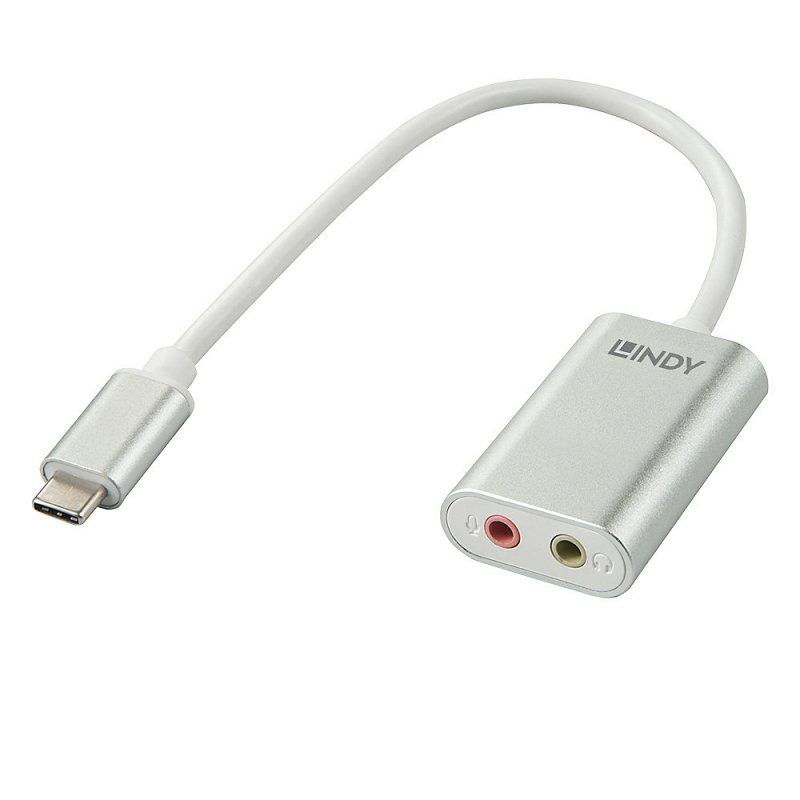 Lindy USB Type C Audio Adapter