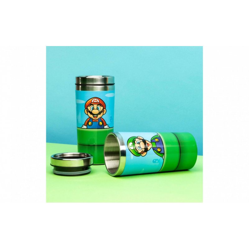 Paladone Super Mario Warp Pipe 450 ml Multicolore Acier inoxydable