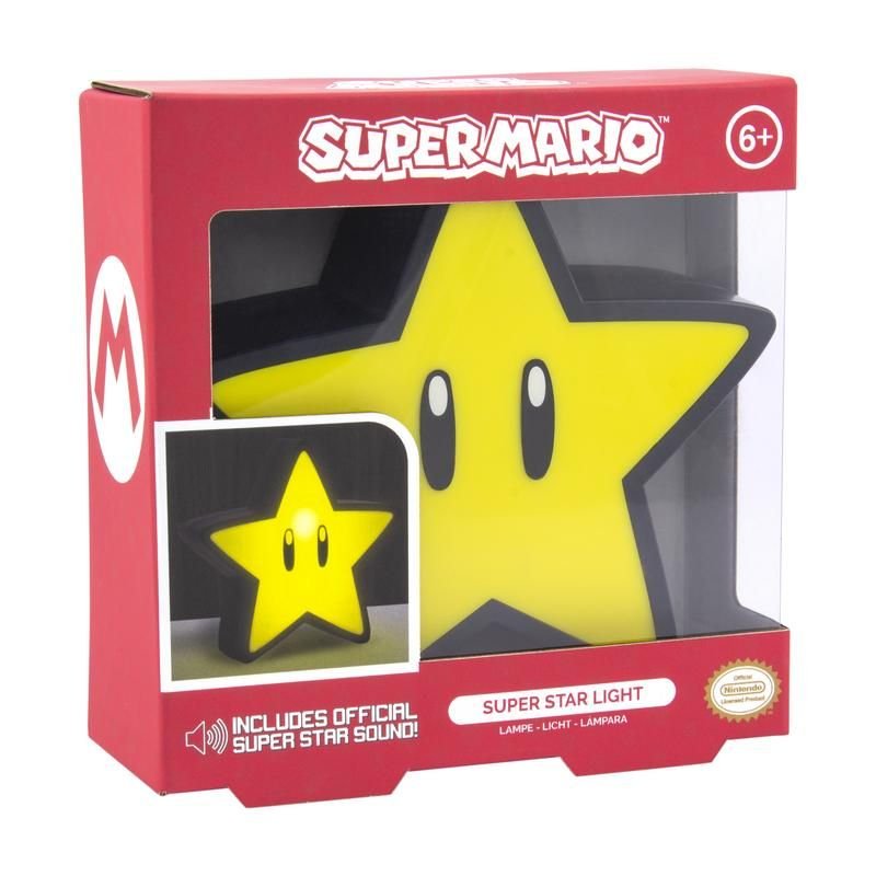SUPER MARIO - Super Star - Lampe décorative USB