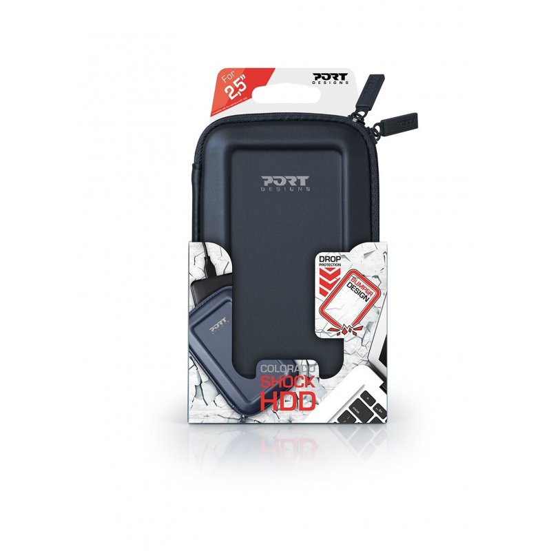 PORT DESIGNS compatible Etui rigide bleu navy pour