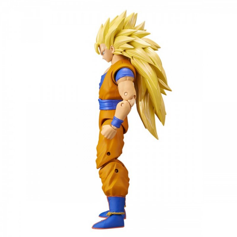 Figurine Bandai compatible Dragon Ball Stars : Série 10 - Super Saiyan 3 Goku (17cm)