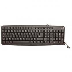 Urban Factory KBX55UF clavier USB AZERTY Français Noir