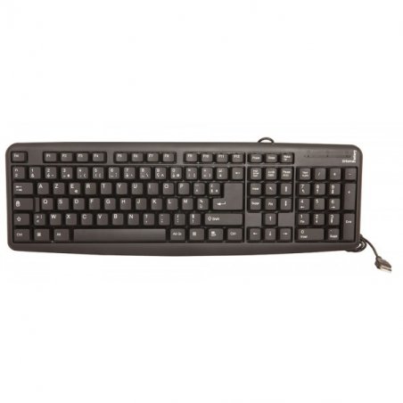 Clavier AZERTY sans fil Noir