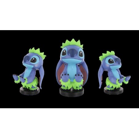 STITCH - Hula - Figurine 20cm - Support Manette & Portable