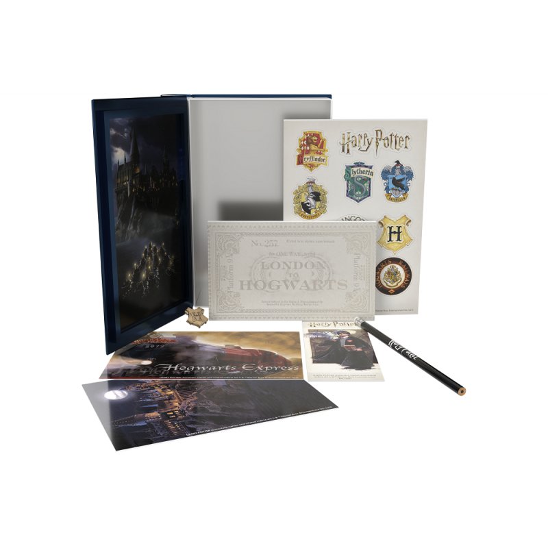 HARRY POTTER - Box Livre en Métal - Vol.1 - Set de Papeterie 7 pc.