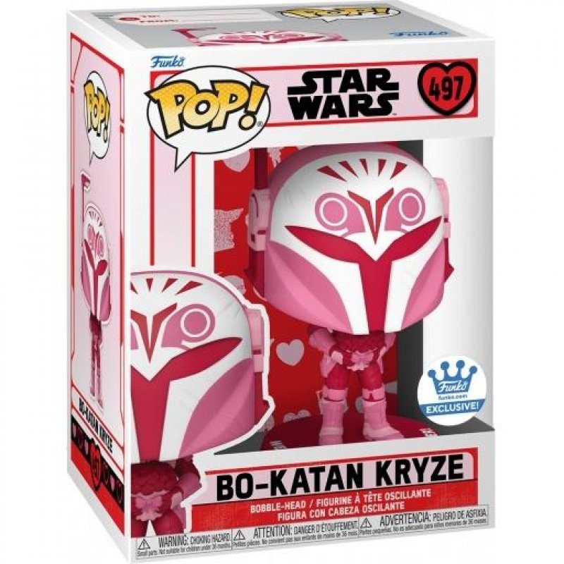 THE MANDALORIAN - POP Valentines N° 497 - Bo Katan FUNKO Exclusive