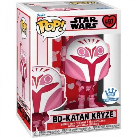THE MANDALORIAN - POP Valentines N° 497 - Bo Katan FUNKO Exclusive