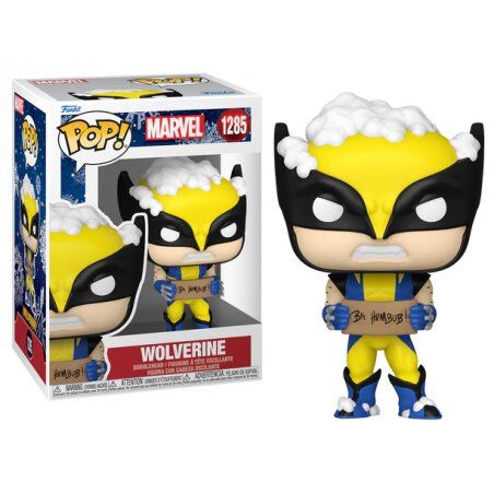 MARVEL HOLIDAY - POP N° 1285 - Wolverine avec Panneau
