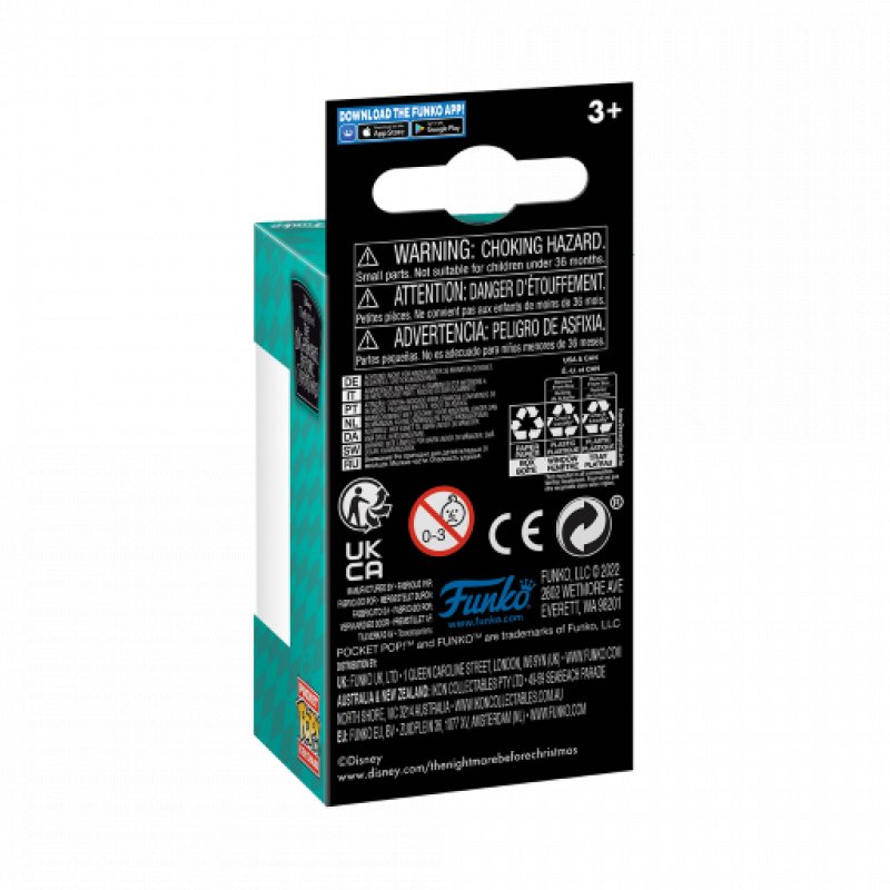 NBX - Pocket Pop Keychains - Jack Skellington Gingerbread