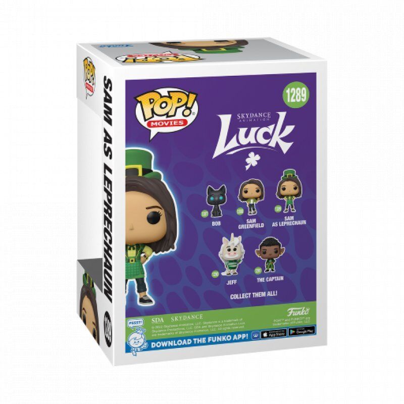 Funko Pop! Movies: Luck - Sam (with Chase)