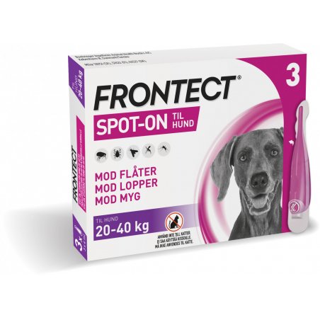 Frontect 3 x 4 ml for dog 20-40 kg - (300727)