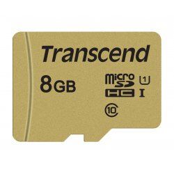 TRANSCEND 8GB UHS-I U1 microSD avec
