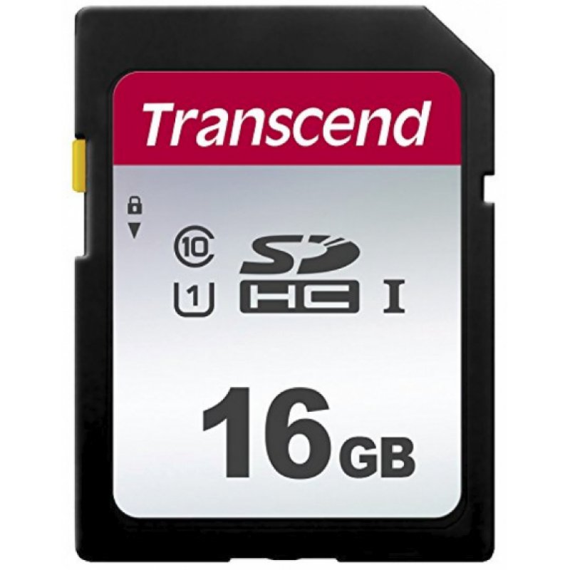 TRANSCEND 16GB UHS-I U1 SD Card TLC