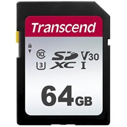 TRANSCEND 64Go UHS-I U3 Carte SD puce