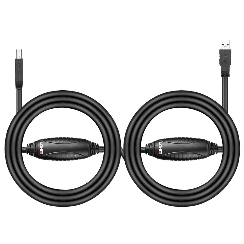 Lindy USB 3.1 Active Cable A/B, 10m
