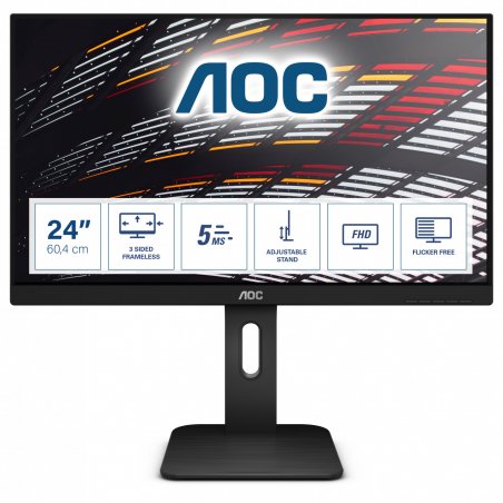 AOC compatible 24P1 - LED-Monitor - Full HD (1080p) - 60.5 cm (23.8")