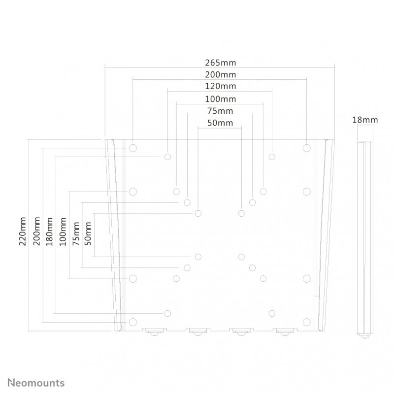 Neomounts by Newstar tv wall mount
