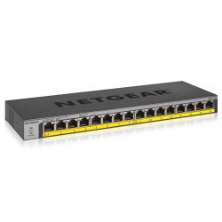 NETGEAR GS116LP Non-géré Gigabit Ethernet (10/100/1000) Connexion Ethernet, supportant l'alimentation via ce port (PoE