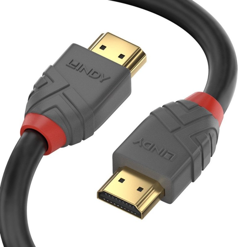 LINDY compatible Câble HDMI High Speed Anthra Line