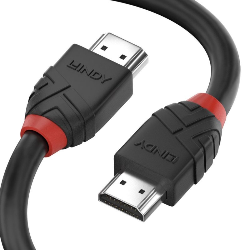 Lindy 36470 câble HDMI 0,5 m HDMI Type A (Standard) Noir