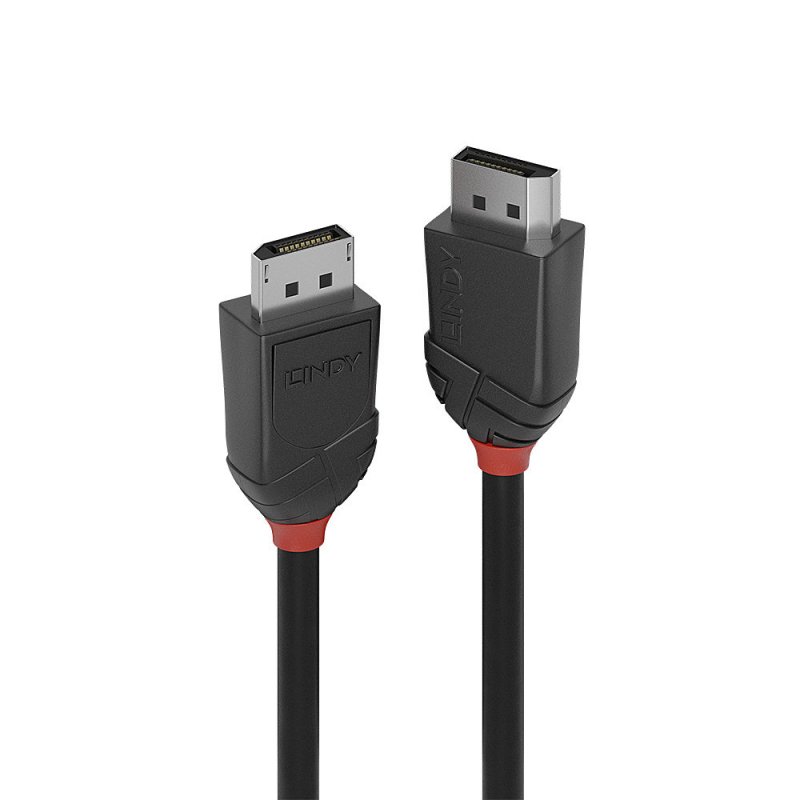 LINDY compatible 1m DisplayPort 1.2 Cable Black