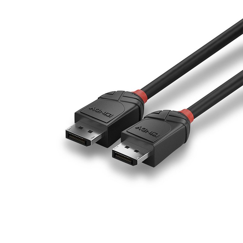 LINDY compatible 1m DisplayPort 1.2 Cable Black