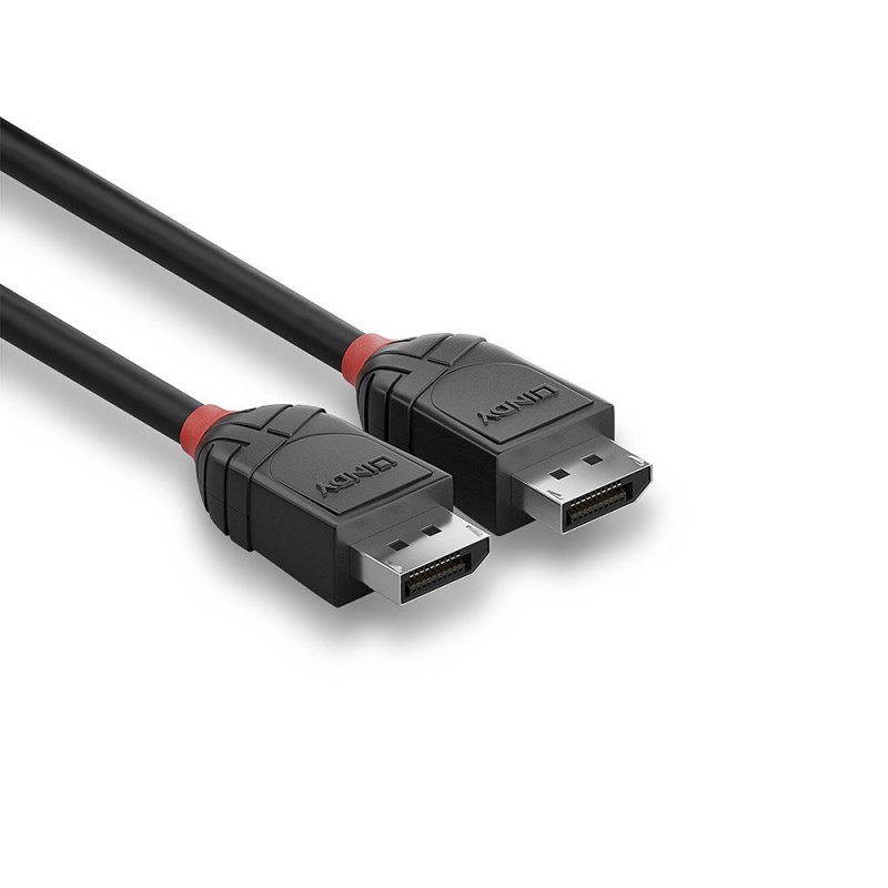 LINDY compatible 3m DisplayPort 1.2 Cable Black