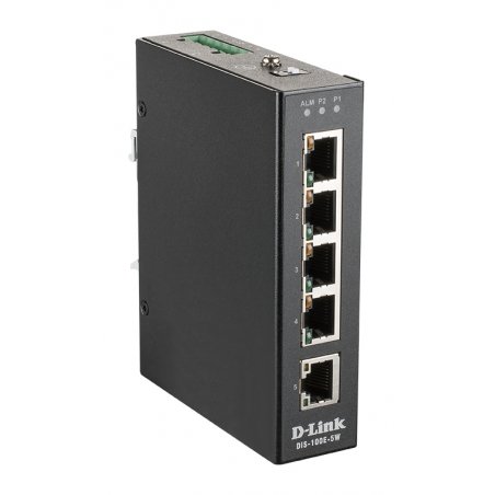 5 PORT UNMANAGED SWITCH W/5X10/100 BASET(X) PORTS