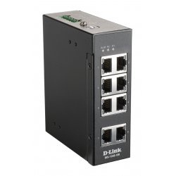 8 PORT UNMANAGED SWITCH W/8 X 10/100 BASET(X) PORTS
