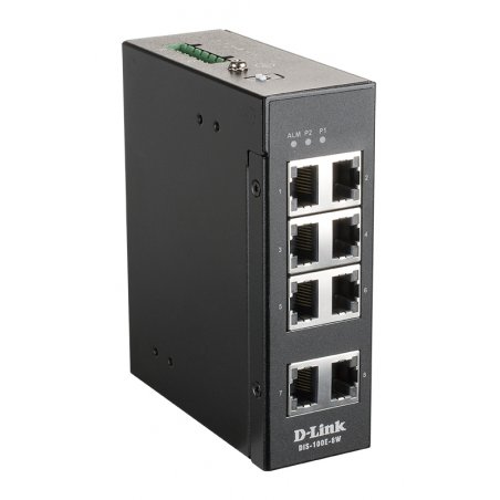8 PORT UNMANAGED SWITCH W/8 X 10/100 BASET(X) PORTS