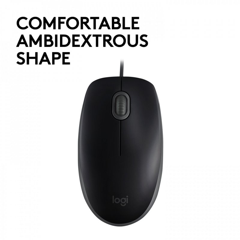 Logitech B110 Silent - Maus - USB