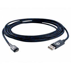NACON 192009992 câble USB 3 m USB A Micro-USB A Noir