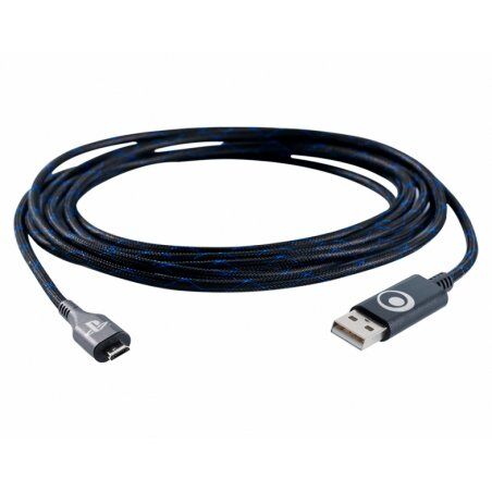 NACON 192009992 câble USB 3 m USB A Micro-USB A Noir