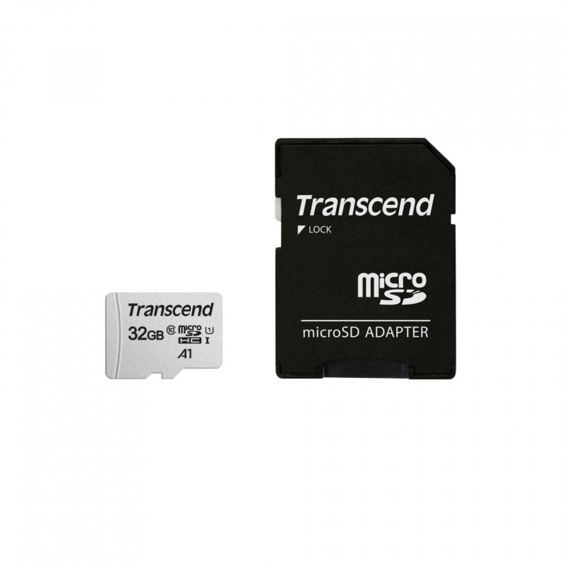 Transcend microSDHC 300S 32GB 32 Go NAND Classe 10