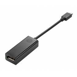 HP USB-C-zu-DP-Adapter adaptateur graphique USB Noir