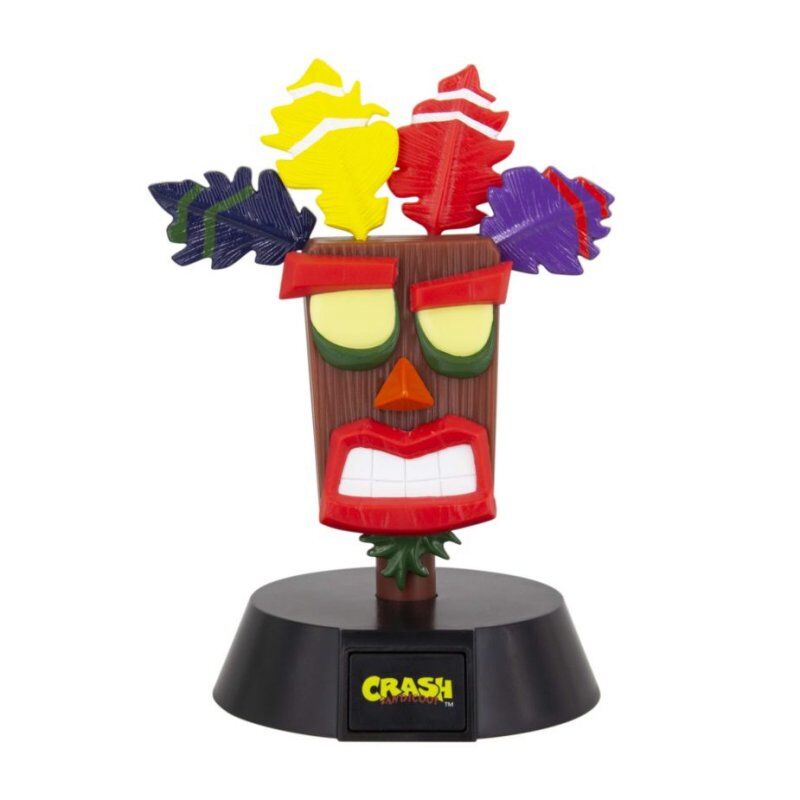 CRASH BANDICOOT - Lampe Icône Aku AKu - 10cm