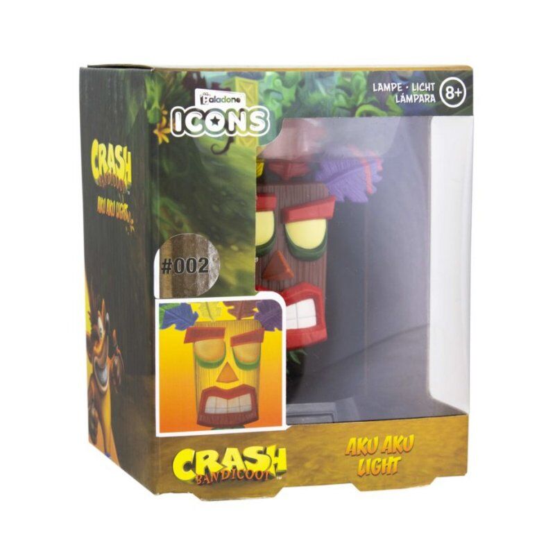 CRASH BANDICOOT ICON LIGHT AKU AKU