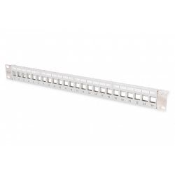 Digitus Panneau de connexion modulaire  pour connecteur Keystone 1U montable en rack, déchargé
