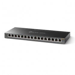 TP-Link compatible TL-SG116E Unmanaged Pro - Switch - 16 Anschlüsse - nicht verwaltet