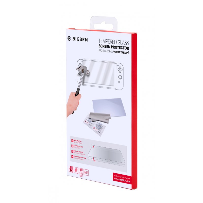 Screen Protection Kit Tempered for Nintendo Switch Lite