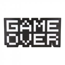 Paladone Game Over Lightbox Black, White 1 lamp(s)