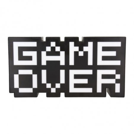 Paladone Game Over Lightbox Black, White 1 lamp(s)