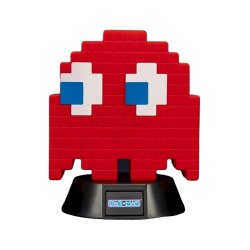 PAC-MAN - Mini Lampe Fantôme Rouge - 10cm