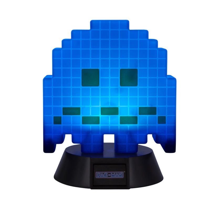 PAC-MAN - Mini Lampe Fantôme Bleu - 10cm